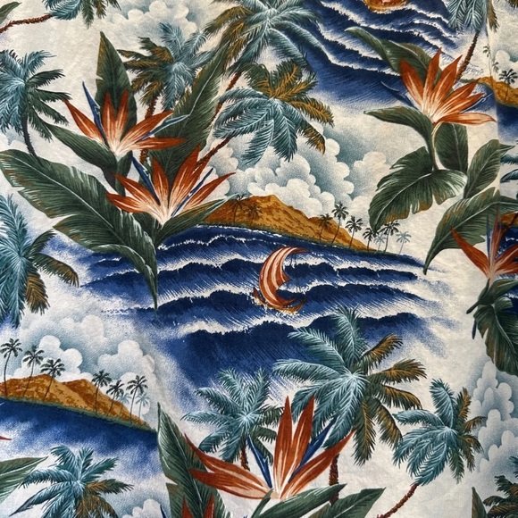 Campia Moda Aloha Shirt – 100% Cotton – Size M - Picture 3 of 4